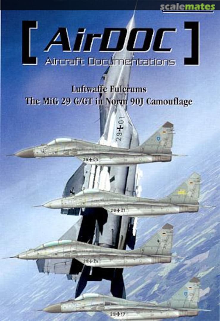 Boxart Luftwaffe Fulcrums The MiG 29 G/GT in Norm 90J M72-05 AirDOC Boxart Luftwaffe Fulcrums The MiG 29 G/GT in Norm 90J M72-05 AirDOC