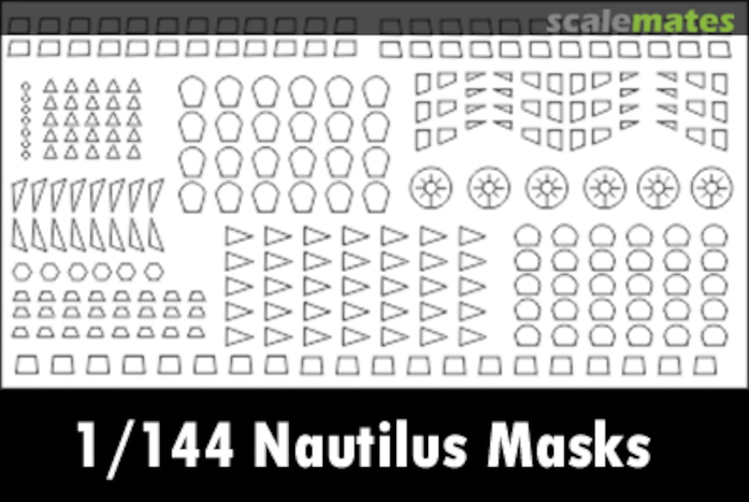 Boxart Nautilus Window Mask Set AZD-35 Aztek Dummy Productions Boxart Nautilus Window Mask Set AZD-35 Aztek Dummy Productions