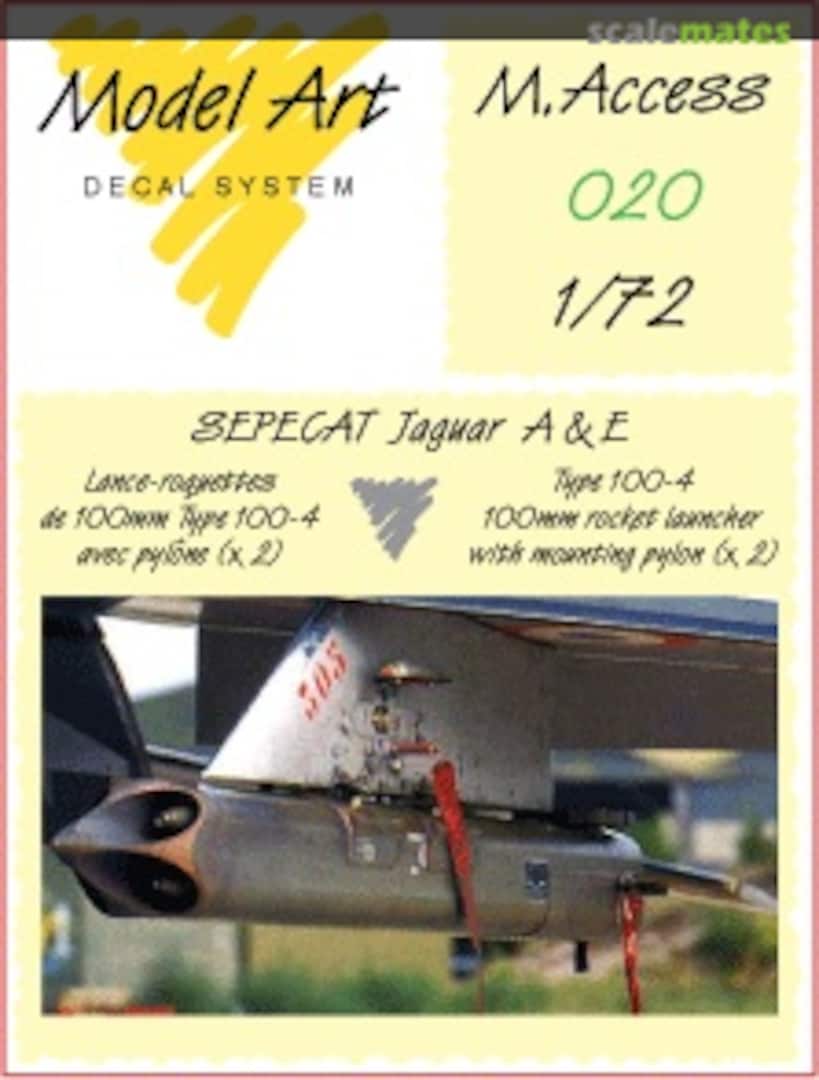 Boxart Type 100-4 100mm rocket-Launcher with pylon (x2) M.Access 020 Model Art Decal System Boxart Type 100-4 100mm rocket-Launcher with pylon (x2) M.Access 020 Model Art Decal System