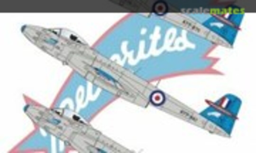 1:72 Meteorites Aerobatic Team, RAAF, Meteor F Mk8 (Red Roo Models RRD7243) RRD7243