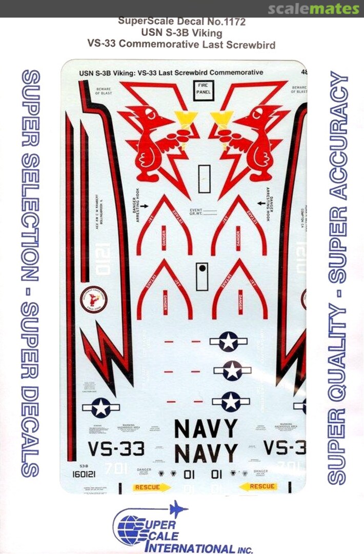 Boxart USN S-3B Viking 48-1172 Microscale Boxart USN S-3B Viking 48-1172 Microscale