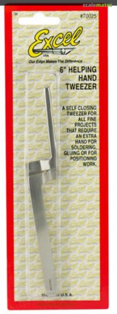 Boxart 6" Helping Hand Tweezers 70025 Excel Boxart 6" Helping Hand Tweezers 70025 Excel
