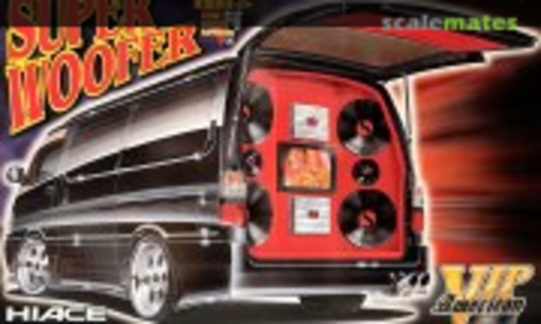 1:24 Super Woofer Hiace Wagon (Aoshima 030387)