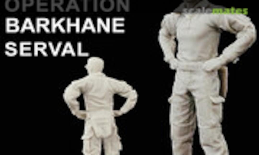 1:35 FRENCH SOLDIER N°1 OPERATION BARKHANE / SERVAL (Blast Models BL35299F) BL35299F