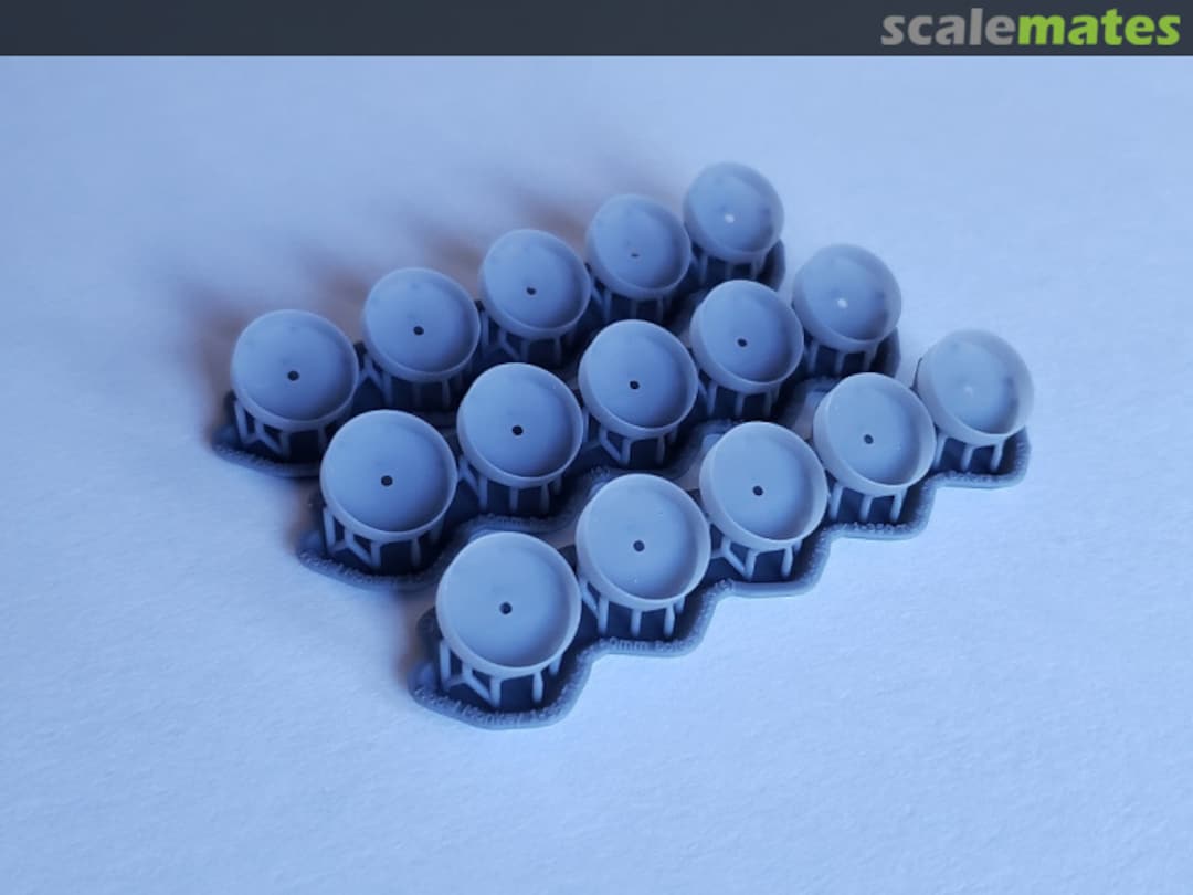 Boxart Gun Tubs for 40mm Quadruple Bofors Mounts, smooth 350-Bofors.tubs.sm Model Monkey Boxart Gun Tubs for 40mm Quadruple Bofors Mounts, smooth 350-Bofors.tubs.sm Model Monkey