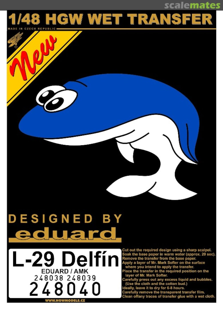 Boxart L-29 Delfin 248040 HGW Models