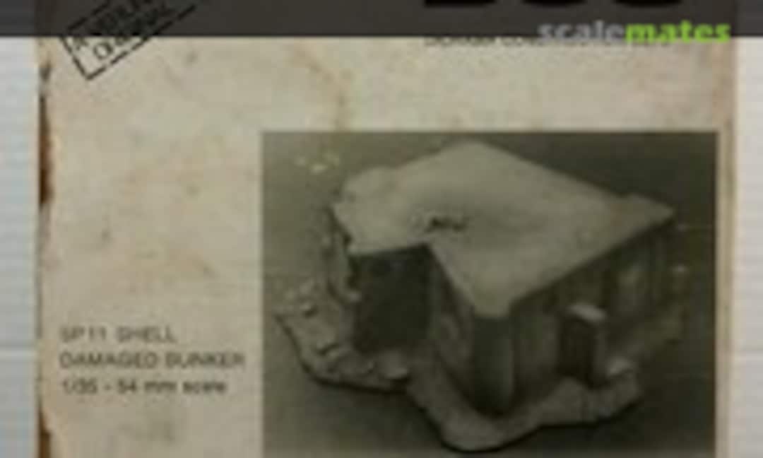 1:35 Damaged Bunker (Verlinden Productions SP11)