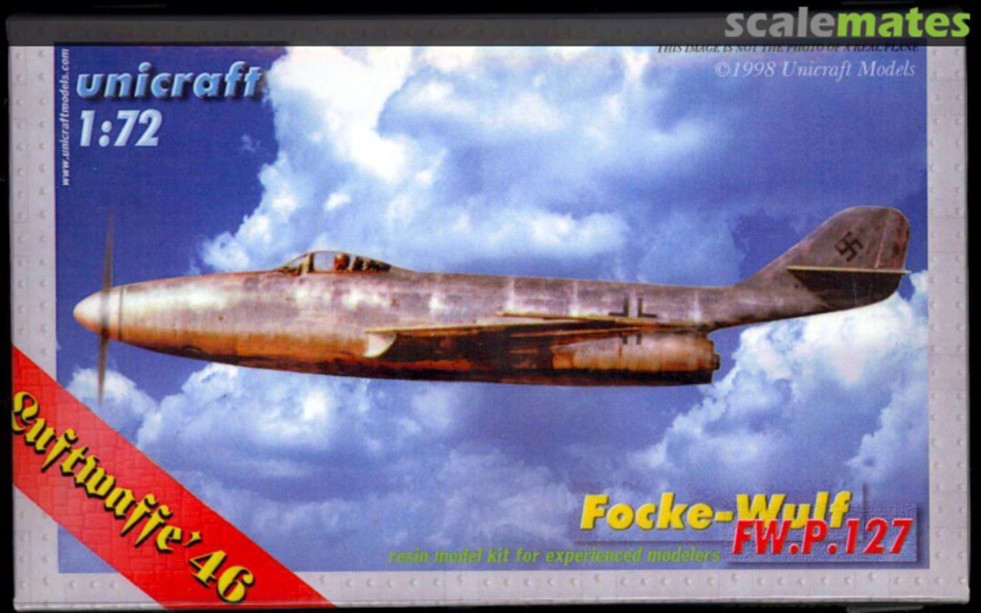 Boxart Focke-Wulf FW.P.127 P.127 Unicraft Models Boxart Focke-Wulf FW.P.127 P.127 Unicraft Models
