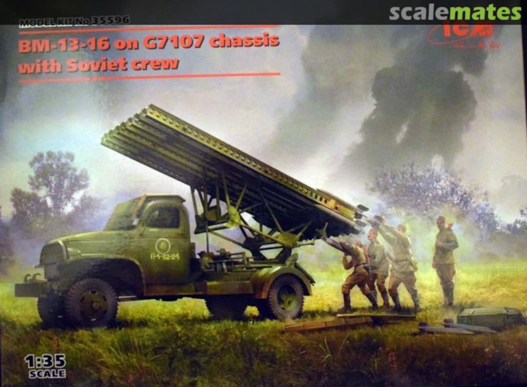 Boxart BM-13-16 on G7107 chassis 35596 ICM