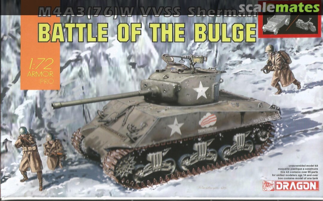 Boxart M4A3(76)W VVSS Sherman + BONUS 7567 Dragon Boxart M4A3(76)W VVSS Sherman + BONUS 7567 Dragon