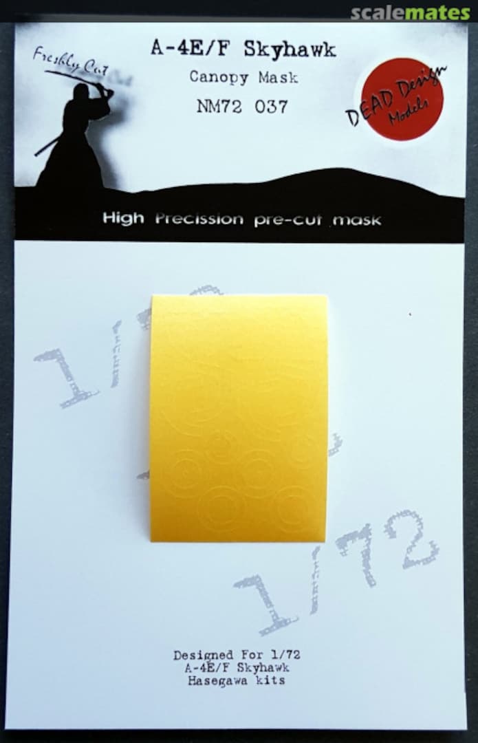 Boxart A-4E/F Skyhawk - Canopy Mask NM72037 DEAD Design Models