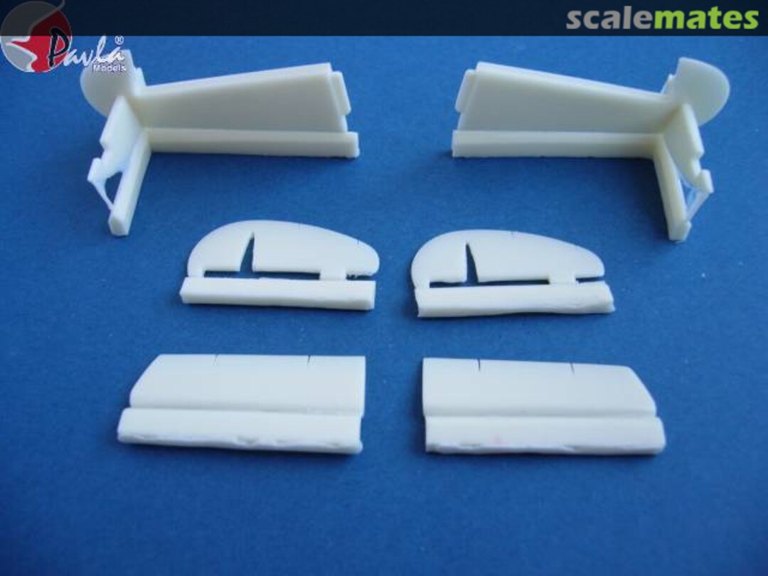 Boxart Lockheed PV-1 Ventura - Tailplane and fins, elevators and rudders U72-65 Pavla Models Boxart Lockheed PV-1 Ventura - Tailplane and fins, elevators and rudders U72-65 Pavla Models