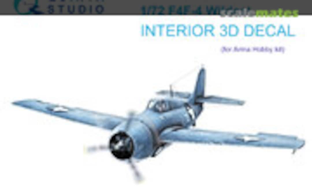 1:72 F4F-4 Wildcat interior 3D decals (Quinta Studio QD72115) QD72115