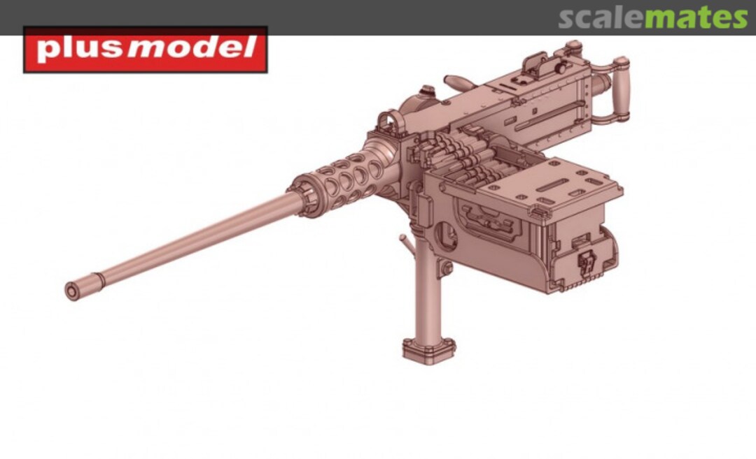 Boxart Machine gun Browning tank version DP3045 PlusModel Boxart Machine gun Browning tank version DP3045 PlusModel