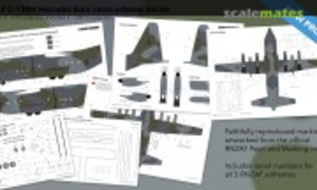 1:72 RNZAF C-130H Hercules (KMNZ Decals C-130H) C-130H