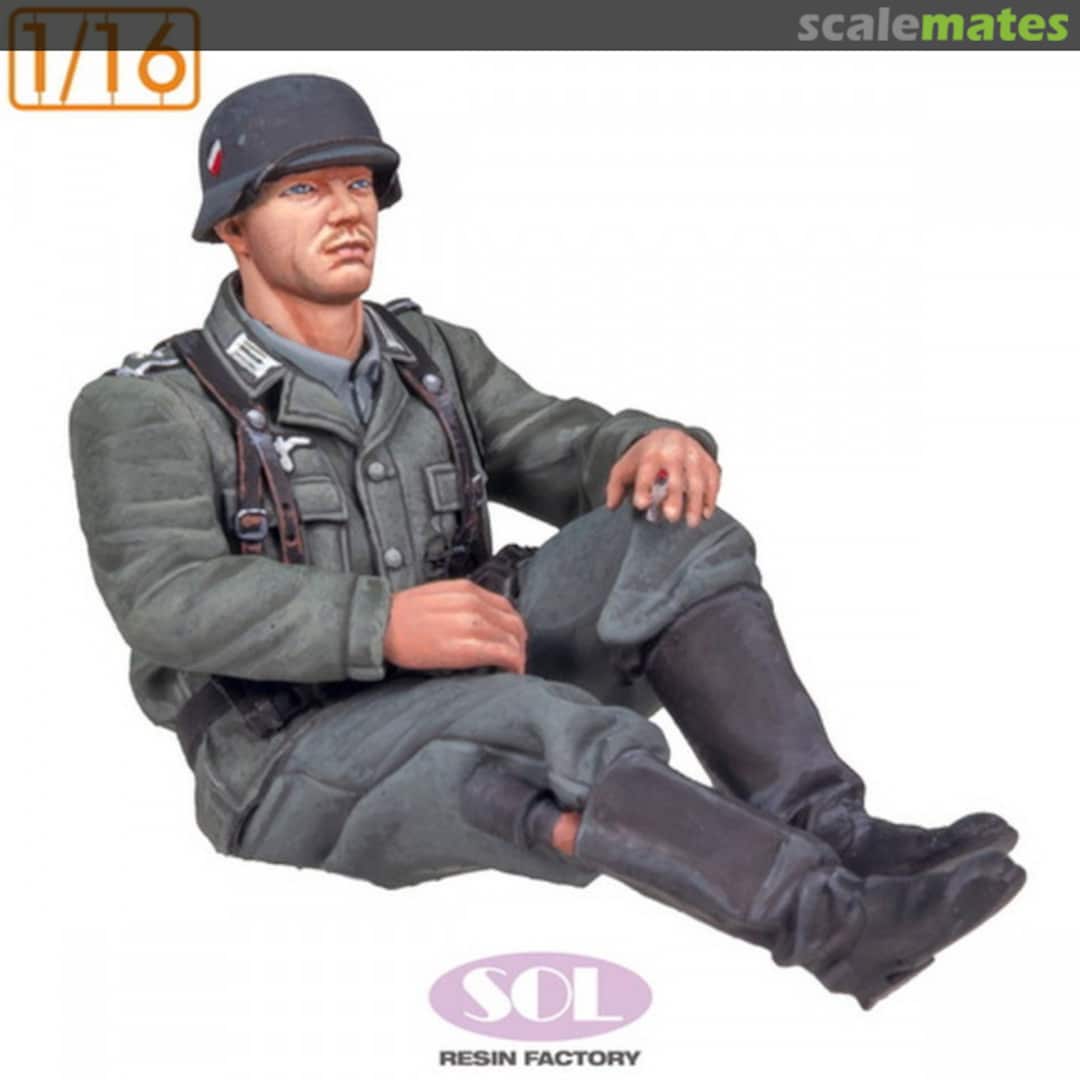 Boxart Officer for WWII German KS750 with Sidecar MM884 SOL Boxart Officer for WWII German KS750 with Sidecar MM884 SOL
