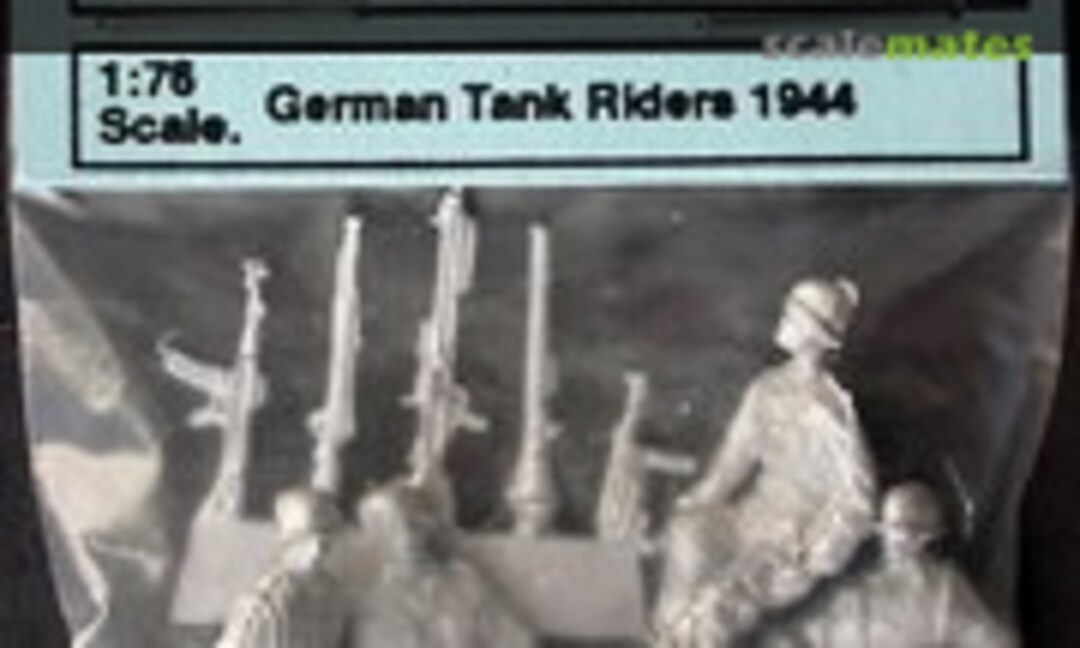 1:76 German Tank Riders 1944 (MMS Models A3) A3