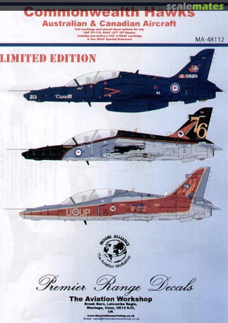 Boxart Commonwealth Hawks MA-48112 Model Alliance Boxart Commonwealth Hawks MA-48112 Model Alliance