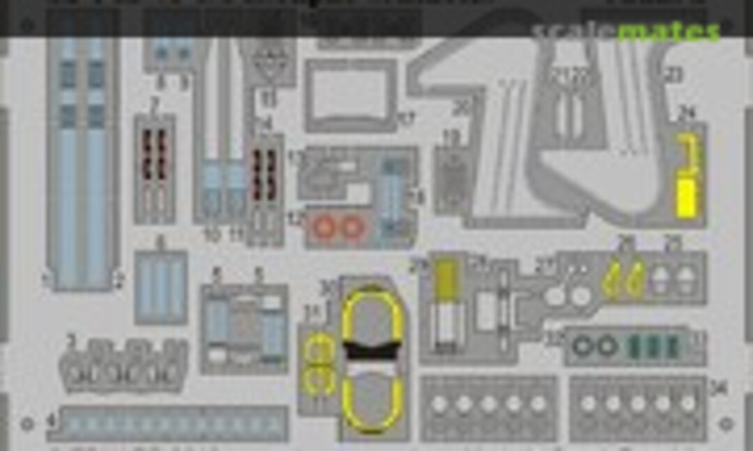 1:32 A-4M Escapac seatbelts (Eduard 32743) 32743