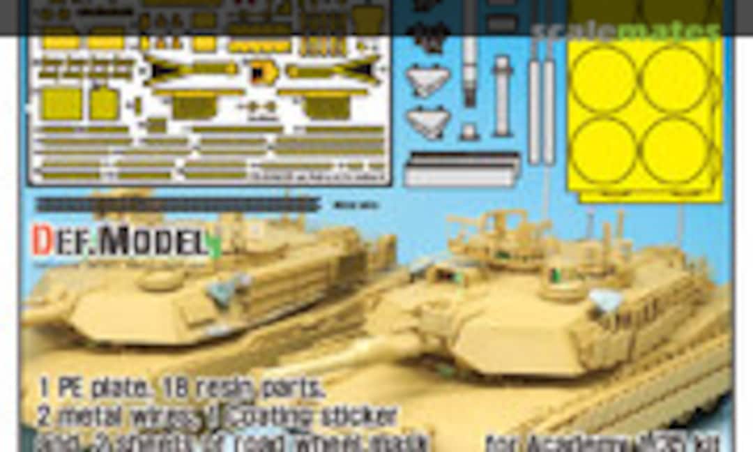 1:35 M1A2 SEP Abrams Basic PE set (for Academy Kit) (Def.Model DE35015) DE35015