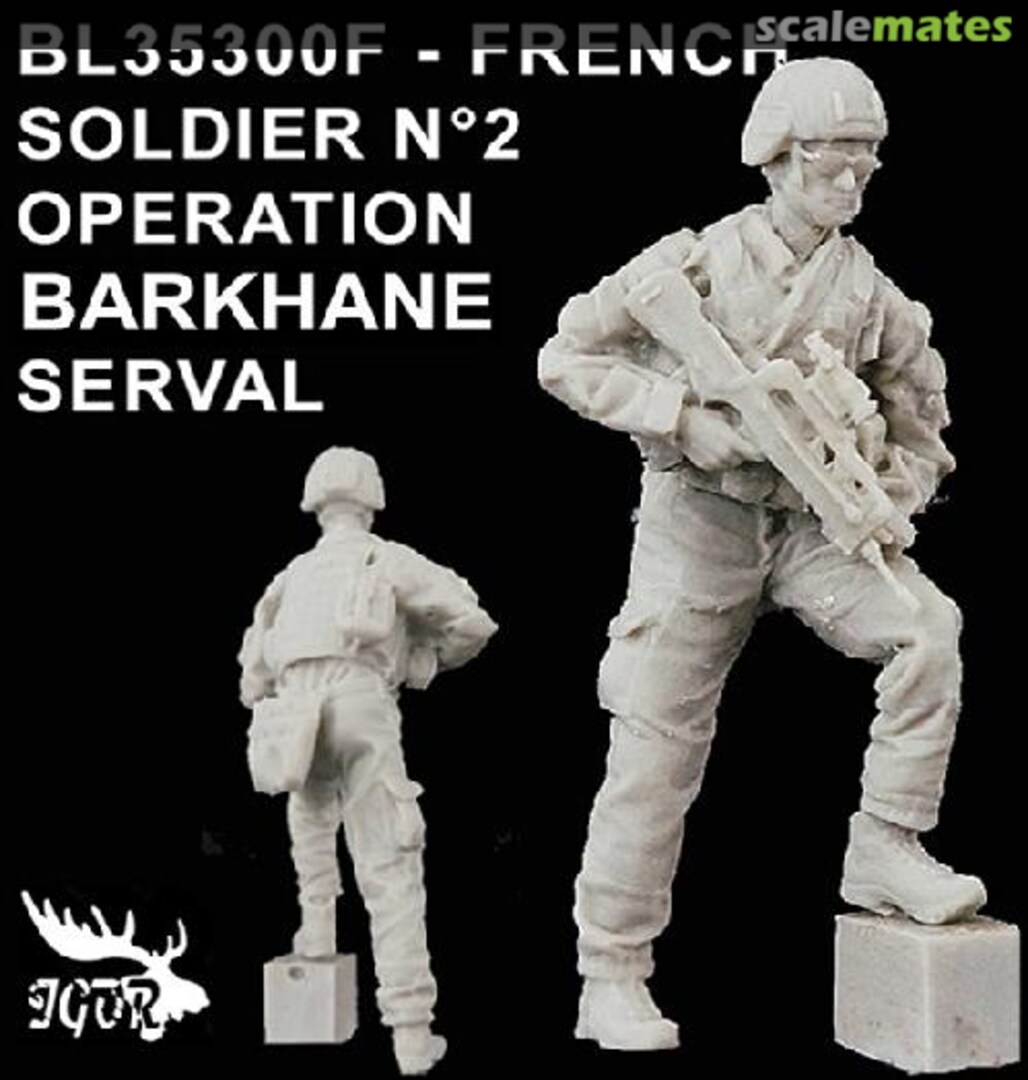 Boxart FRENCH SOLDIER N°2 OPERATION BARKHANE / SERVAL BL35300F Blast Models Boxart FRENCH SOLDIER N°2 OPERATION BARKHANE / SERVAL BL35300F Blast Models