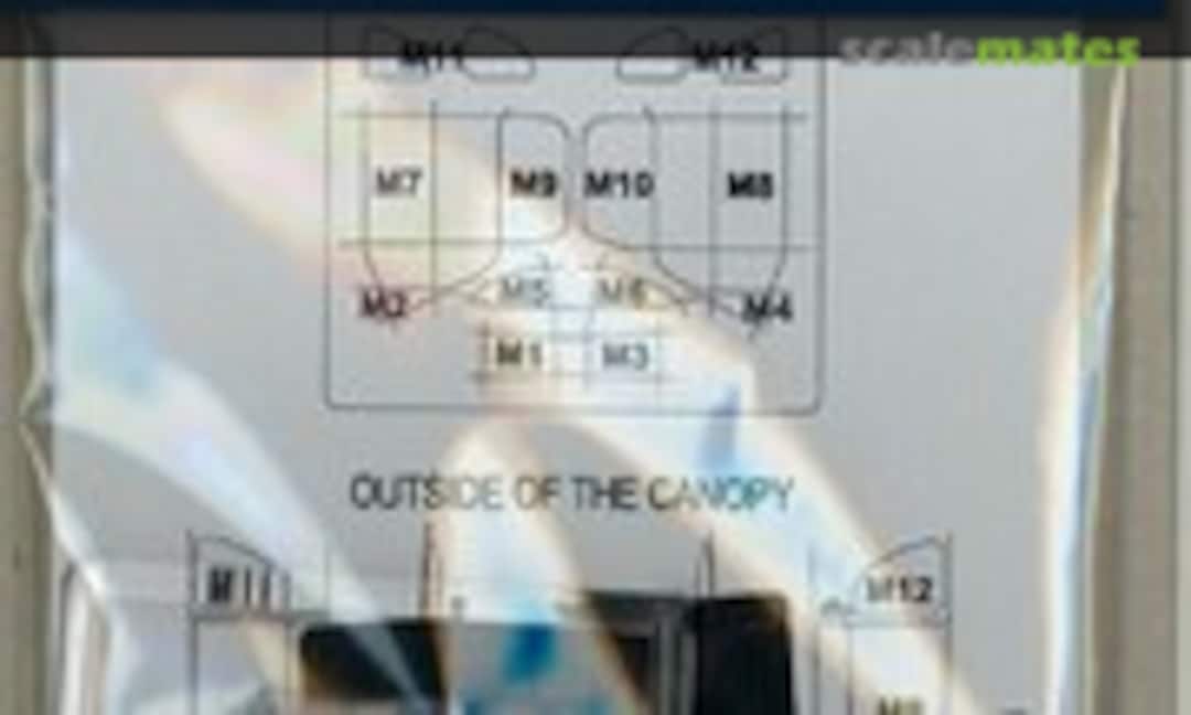 1:72 Siebel Si 202 Canopy + mask (AML AMLK 72005) AMLK 72005