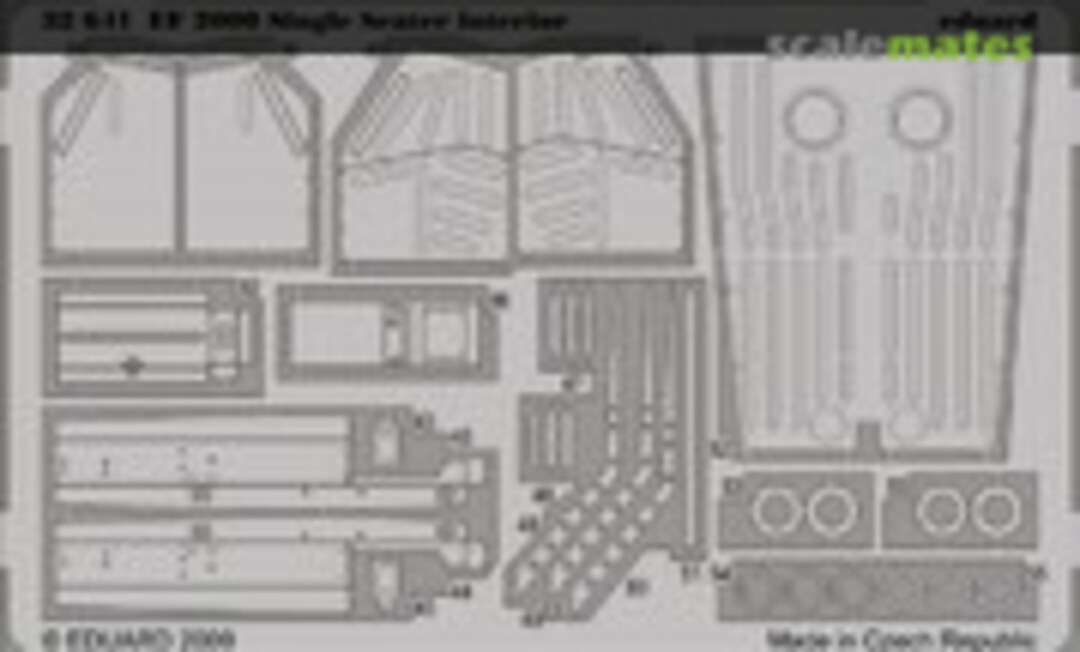 1:32 EF-2000 Typhoon Single Seater interior S.A. (Eduard 32641)