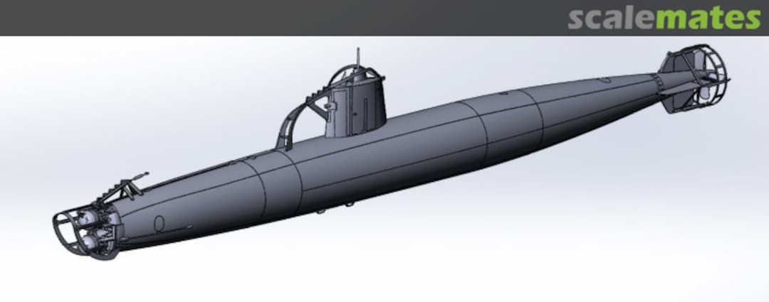 Boxart Japanese Midget Submarine "A" TBA35-2019A MikroMir Boxart Japanese Midget Submarine "A" TBA35-2019A MikroMir