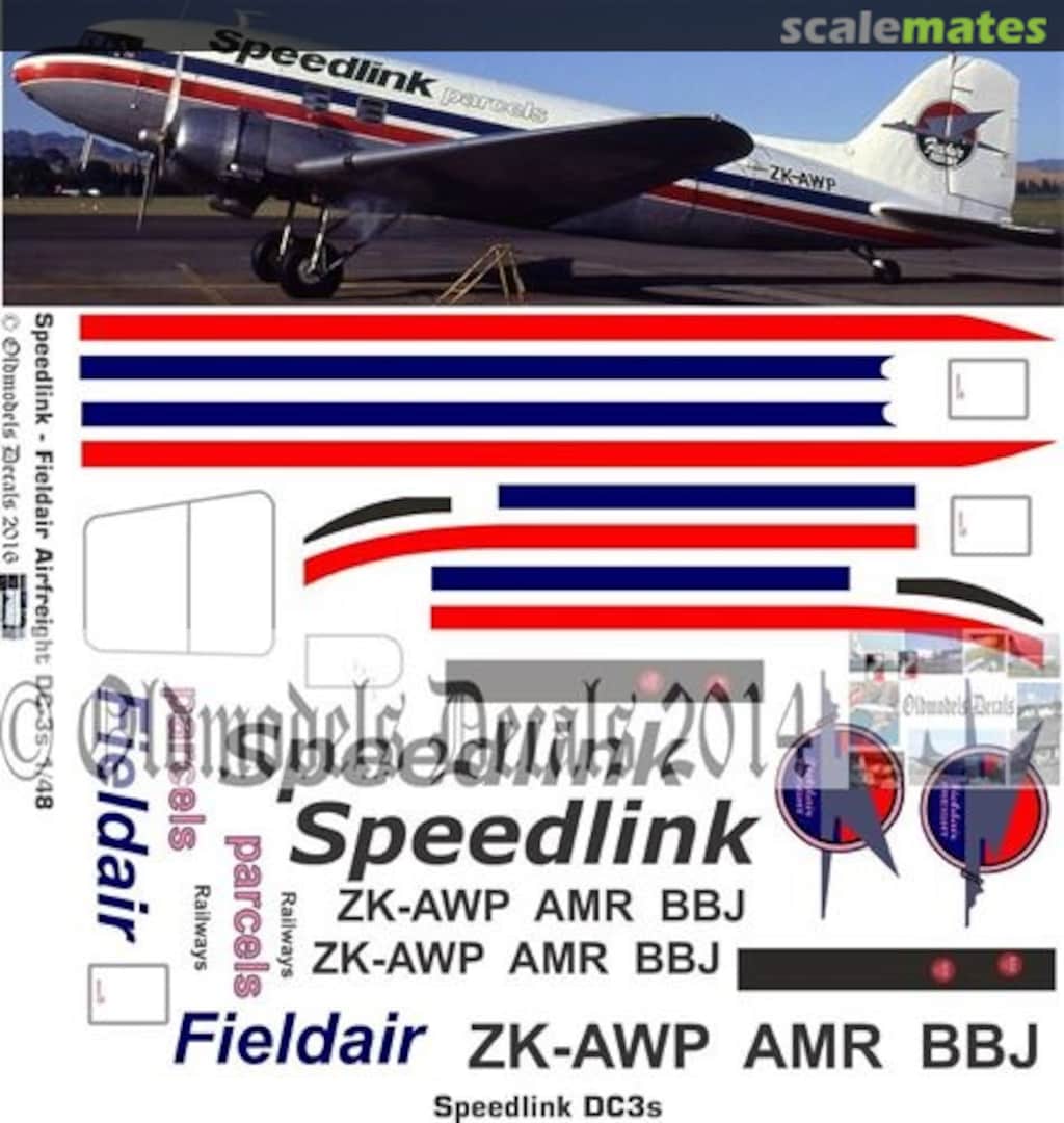 Boxart Speedlink DC-3 OMD0453C Oldmodels Decals Boxart Speedlink DC-3 OMD0453C Oldmodels Decals