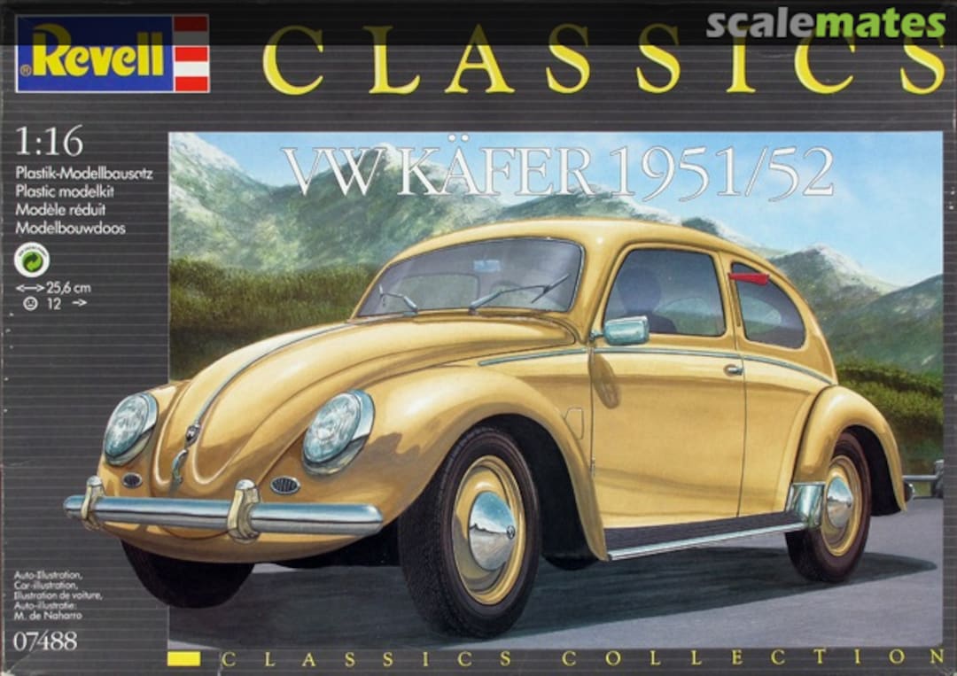 Boxart VW Käfer 1951/52 07488 Revell