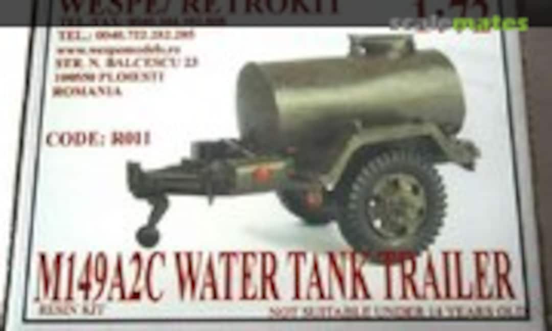 1:72 M149A2C Water Tank Trailer (Wespe Models R011) R011