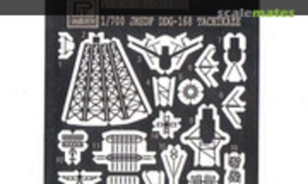 1:700 Photo-Etched Parts for JMSDF Tachikaze Class (Pit-Road PE-121) PE-121