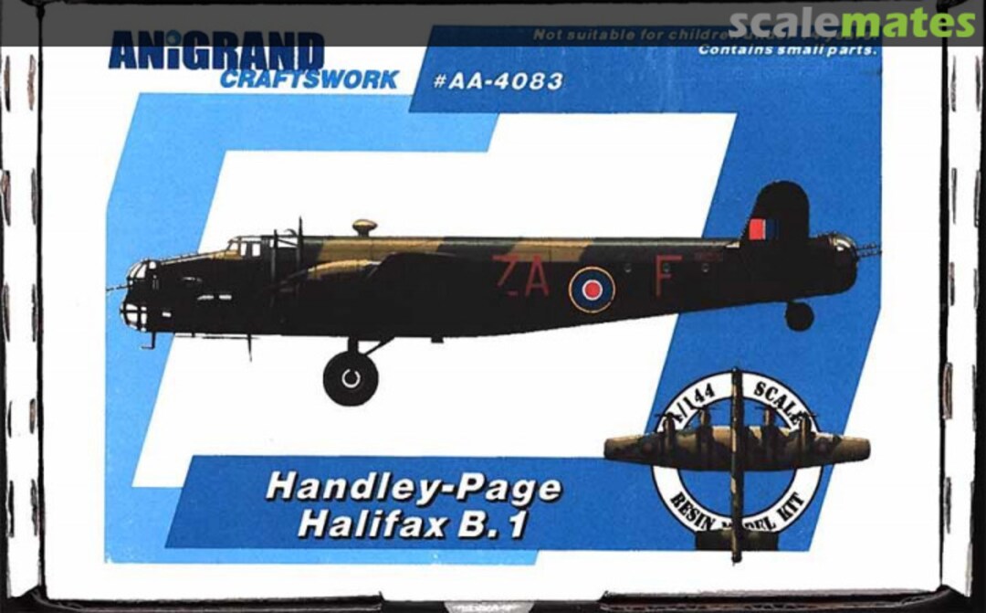 Boxart Handley-Page Halifax B.1 AA-4083 Anigrand Craftswork Boxart Handley-Page Halifax B.1 AA-4083 Anigrand Craftswork
