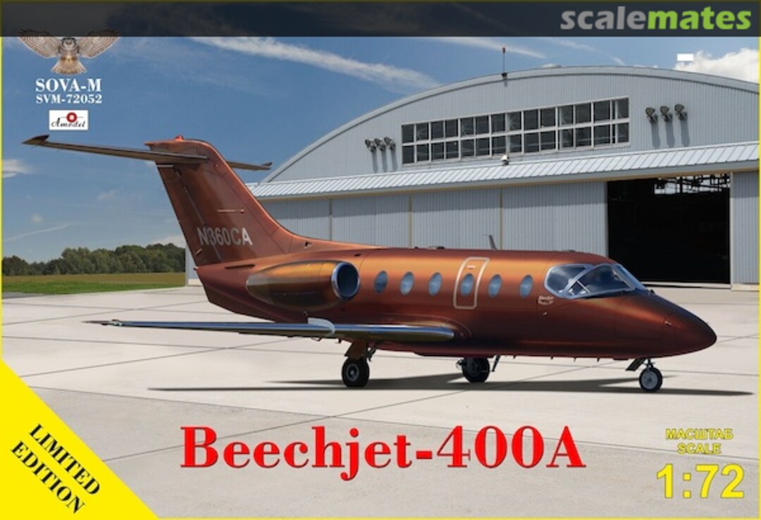 Boxart Beechjet-400A SVM-72052 SOVA-M Boxart Beechjet-400A SVM-72052 SOVA-M