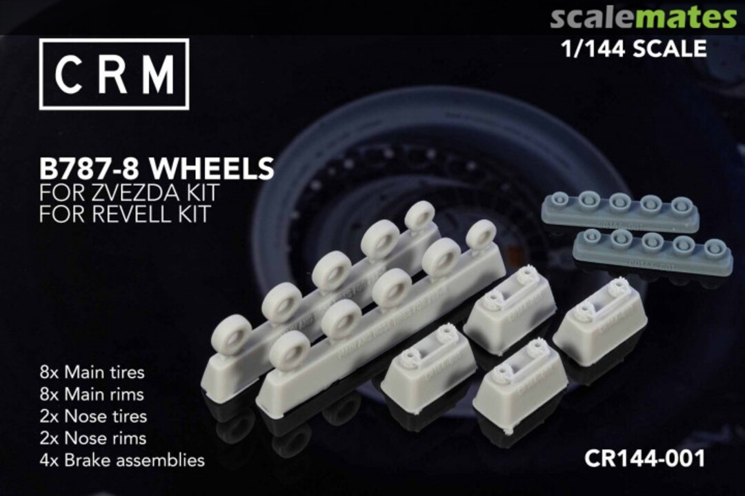 Boxart B787-8 Wheels CR144001 CRM Boxart B787-8 Wheels CR144001 CRM