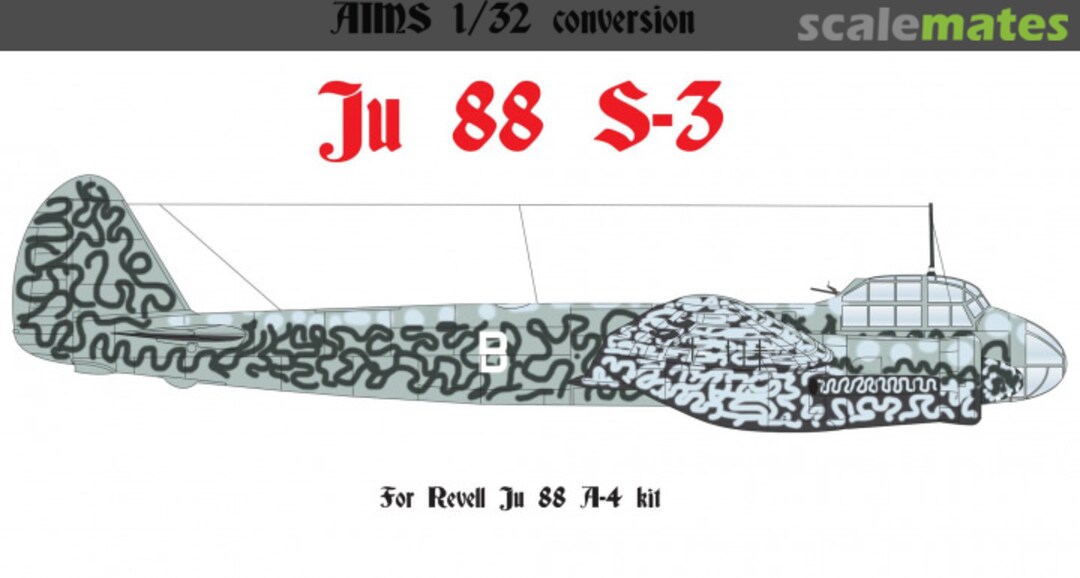 Boxart Ju 88 S-3 Conversion Ju 88 S-3 AIMS Boxart Ju 88 S-3 Conversion Ju 88 S-3 AIMS