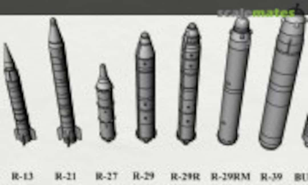 1:144 USSR Ballistic Missile 3D printing (L'Arsenal 3D144325) 3D144325
