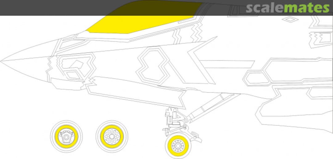 Boxart F-35C TFace masks EX1097 Eduard Boxart F-35C TFace masks EX1097 Eduard