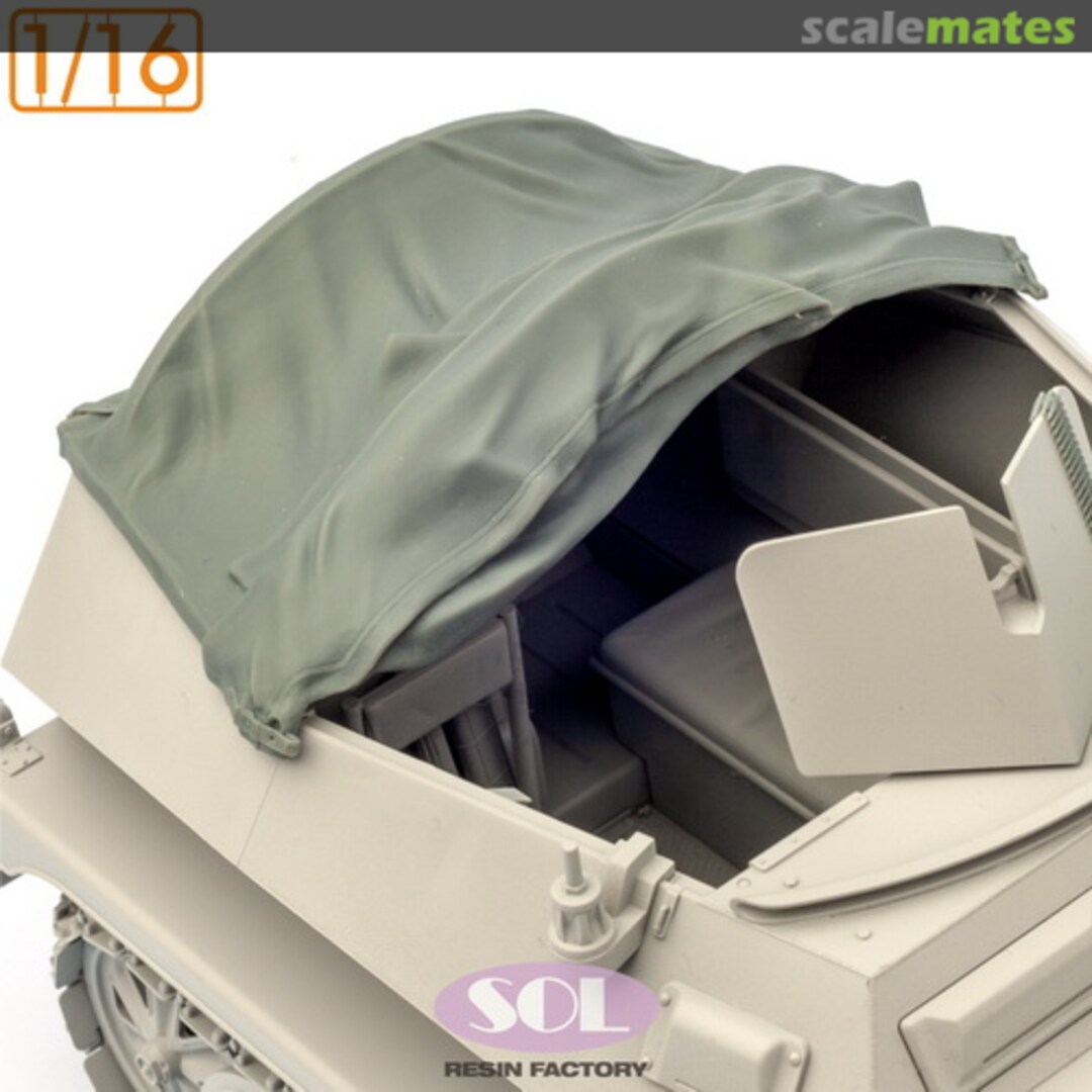 Boxart Tarp for Sd.Kfz. 250/1 MM851 SOL