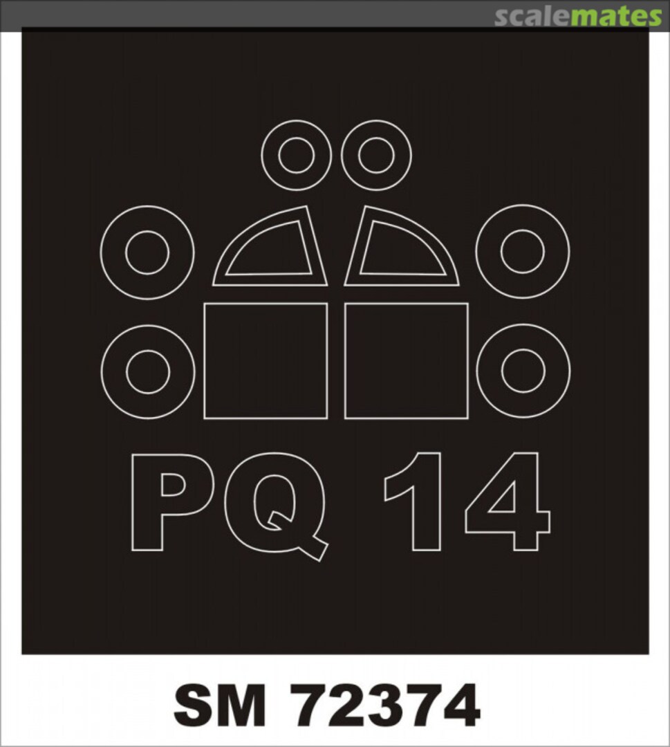 Boxart PQ-14 masks SM72374 Montex Boxart PQ-14 masks SM72374 Montex