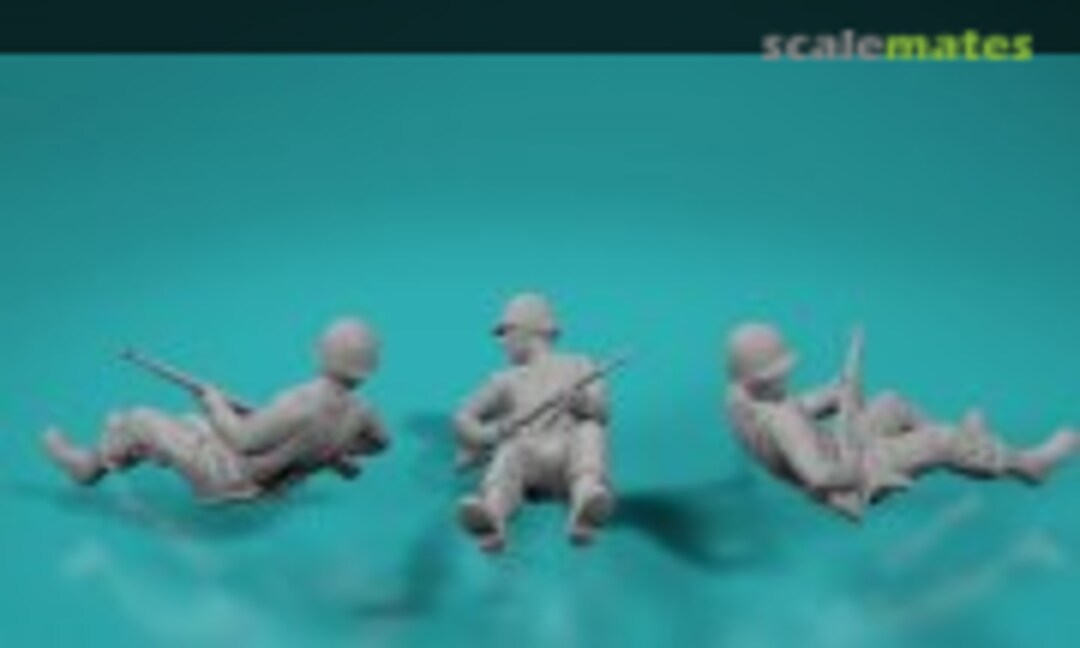 1:72 WWII American Soldier - Ambush 2 (EMP3d 99201141-72) 99201141-72