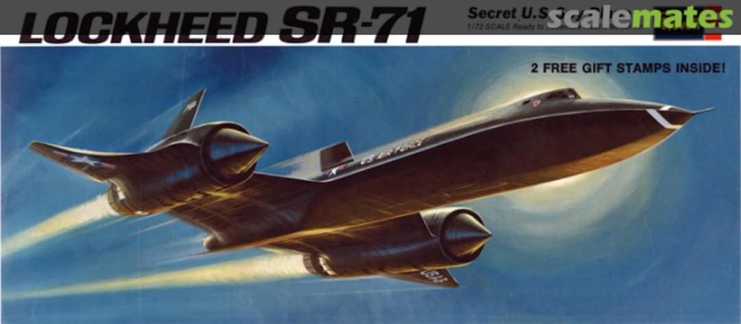 Boxart Lockheed SR-71 Secret U.S. Spy Plane H-212:200 Revell Boxart Lockheed SR-71 Secret U.S. Spy Plane H-212:200 Revell