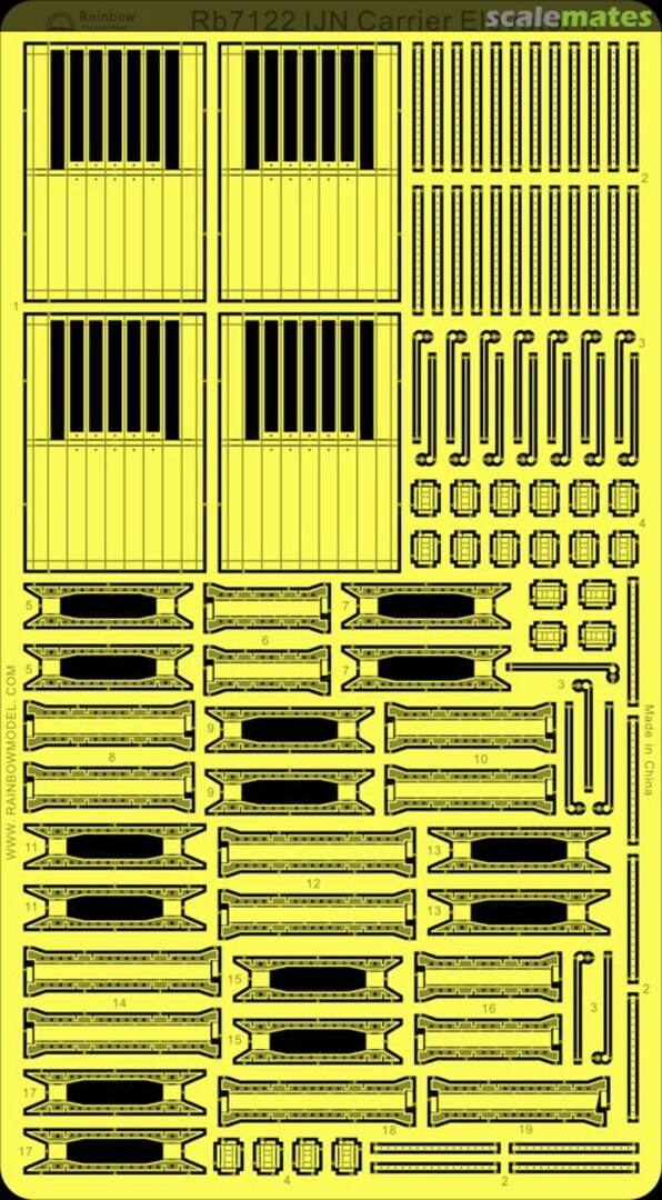 Boxart IJN Carrier Elevator II (Includes 2 Elevators per Set) 7122 Rainbow Boxart IJN Carrier Elevator II (Includes 2 Elevators per Set) 7122 Rainbow
