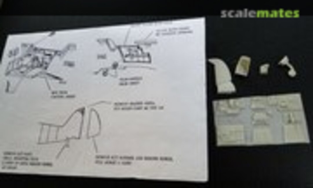 1:72 Messerschmitt Bf 109 E Cockpit Set (Cooper Details CD7206) CD7206