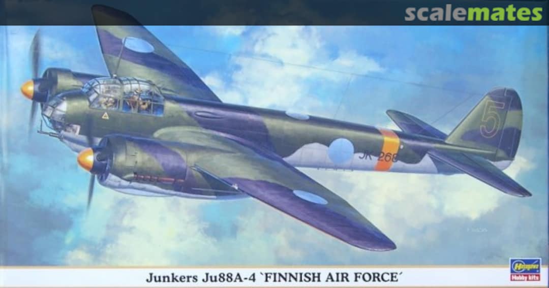 Boxart Junkers Ju88A-4 `Finnish Air Force´ 00939 Hasegawa Boxart Junkers Ju88A-4 `Finnish Air Force´ 00939 Hasegawa