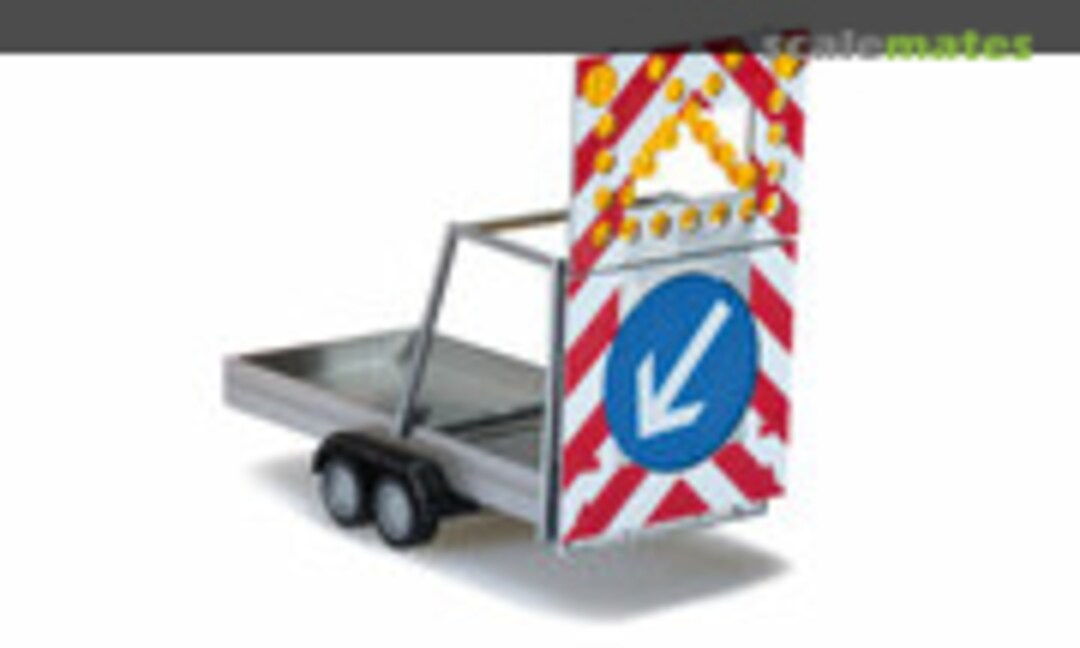 safety traffic trailer (Herpa 052368)