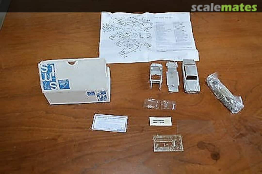 Boxart Daimler Double Six CL35 Scale Model Technical Service Boxart Daimler Double Six CL35 Scale Model Technical Service