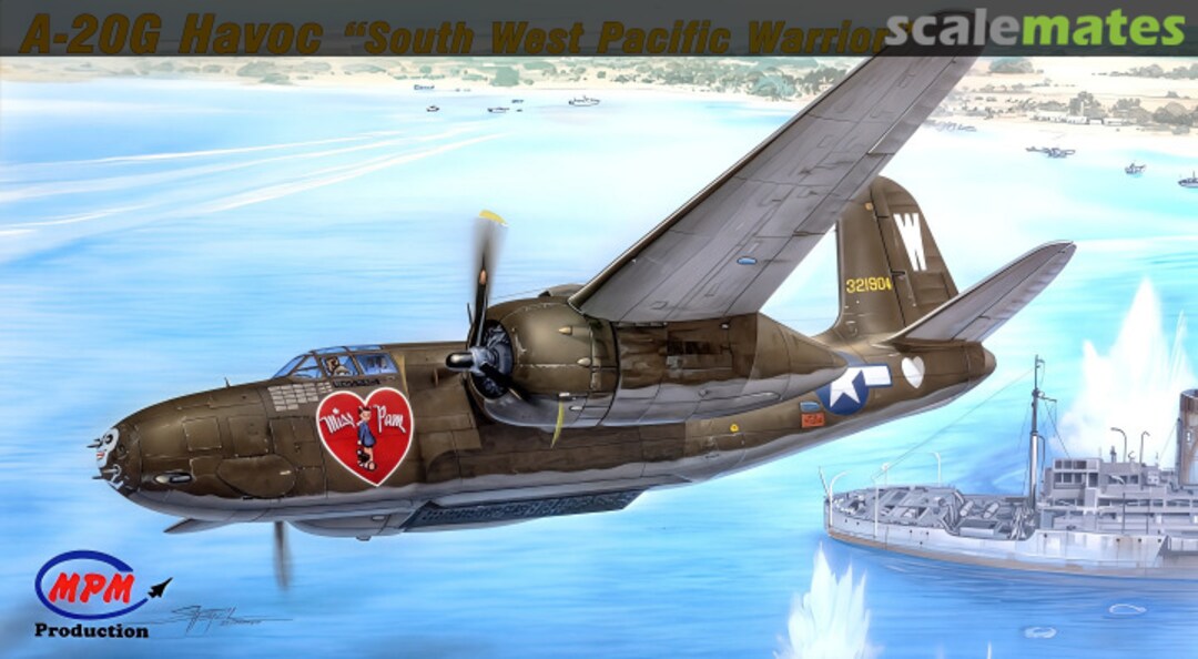 Boxart A-20G Havoc 72539 MPM Production Boxart A-20G Havoc 72539 MPM Production