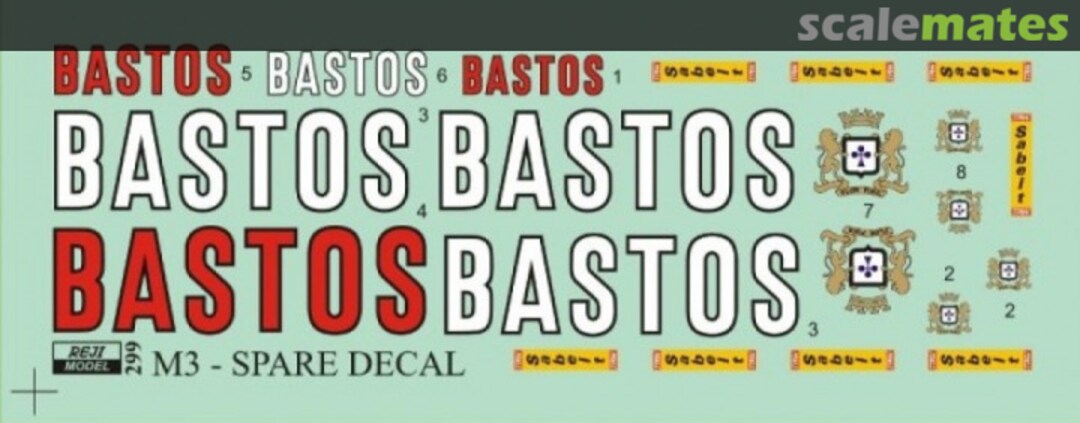 Boxart BMW M3 E30 Rally Group A Bastos 299 REJI Model Boxart BMW M3 E30 Rally Group A Bastos 299 REJI Model