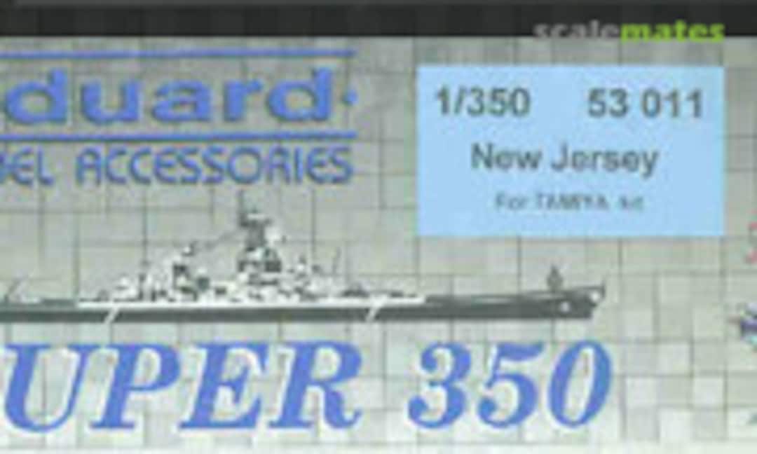 1:350 USS New Jersey BB-62 (Eduard 53011)